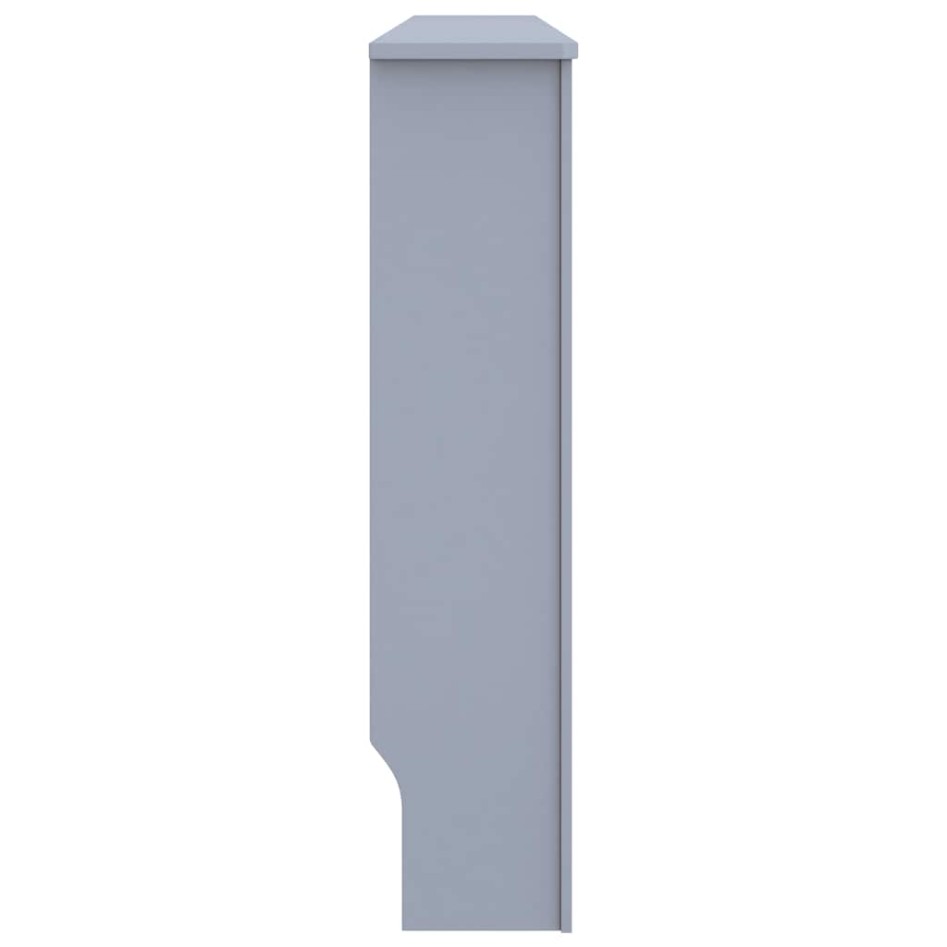 Cubierta para radiador MDF gris antracita 172x19x81,5