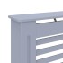 Cubierta para radiador MDF gris antracita 172x19x81,5
