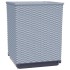 Jardineras 2 unidades polipropileno gris claro 30x30x37