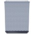 Jardineras 2 unidades polipropileno gris claro 30x30x37