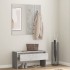 Set de muebles de recibidor madera contrachapada gris