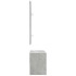 Set de muebles de recibidor madera contrachapada gris