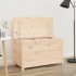 Banco de madera maciza de pino 80x41x77