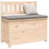 Banco de madera maciza de pino 80x41x77