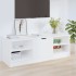 Mueble de TV madera contrachapada blanco 102x35,5x36,5