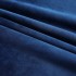 Cortinas opacas ganchos 2 pzas terciopelo azul oscuro