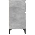 Mesitas de noche 2 uds gris hormigón 40x35x70