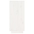 Aparador de madera maciza de pino blanco 60x34x75
