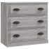 Aparador de madera contrachapada gris Sonoma 70x35,5x67,5