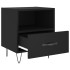 Mesitas de noche 2 uds madera ingeniería negro 40x35x47,5