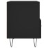 Mesitas de noche 2 uds madera ingeniería negro 40x35x47,5