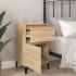 Mesitas de noche 2 uds color roble sonoma 40x35x70