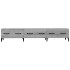 Mueble para TV madera contrachapada gris Sonoma 150x34,5x30