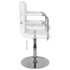Silla de comedor de cuero sintético