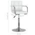 Silla de comedor de cuero sintético