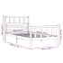 Estructura de cama madera maciza 90x200
