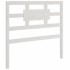 Estructura de cama madera maciza de pino blanca 90x200