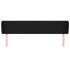Cabecero de tela negro 163x23x78/88