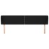 Cabecero de tela negro 183x23x78/88