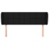 Cabecero de tela negro 147x23x78/88