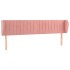 Cabecero de terciopelo rosa 163x23x78/88