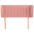 Cabecero de terciopelo rosa 103x23x78/88
