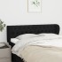 Cabecero de tela negro 163x23x78/88
