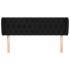 Cabecero de tela negro 163x23x78/88
