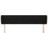 Cabecero de tela negro 203x23x78/88