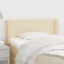 Cabecero de tela color crema 93x16x78/88