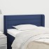 Cabecero de tela azul 93x16x78/88