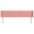 Cabecero de terciopelo rosa 163x16x78/88
