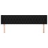 Cabecero de tela negro 183x16x78/88