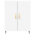 Aparador alto madera contrachapada blanco 69,5x34x180