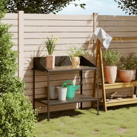 Soporte de plantas acero galvanizado antracita 100x54,5x100