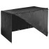 Fundas de banco balancín 2 uds 12 ojales PE 215x150x130/150