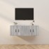 Muebles para TV de pared 2 uds gris Sonoma 57x34,5x40