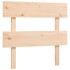 Estructura de cama con cabecero madera