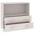 Aparador HAMAR madera maciza de pino blanca 85x35x80