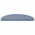 Alfombrilla autoadhesiva escalera sisal 15 uds azul 56x17x3