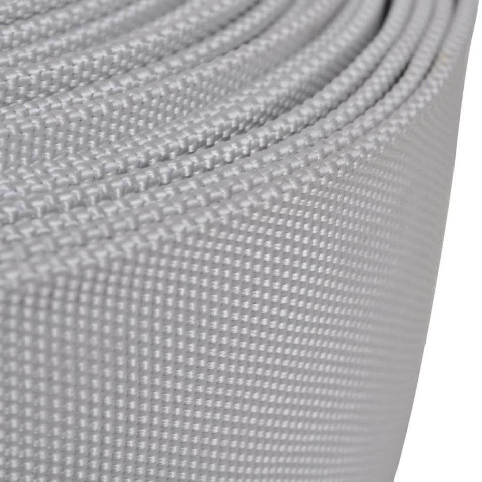 Manguera plana contra incendios 30 m con acoplamientos