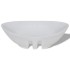 Lavabo ovalado y orificio desbordamiento cerámica 59x38,5