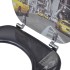 Asiento inodoro tapas 2 uds MDF Nueva