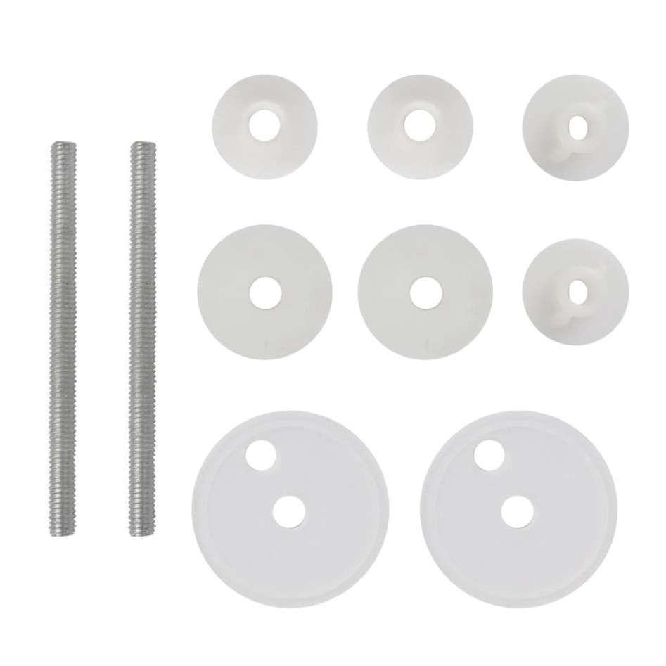 Asiento inodoro tapas 2 uds MDF Nueva