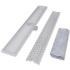 Desagüe ducha lineal 2 pzs burbuja 930x140 mm acero