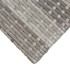 Mesita de centro de ratán sintético gris 50x50x47