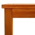 Mesa de centro de jardín madera maciza de acacia 50x35x36