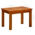 Mesa de centro de jardín madera maciza de acacia 50x35x36