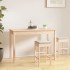 Mesa de comedor madera maciza de pino 110x55x75