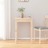 Mesa de comedor madera maciza de pino 55x55x75
